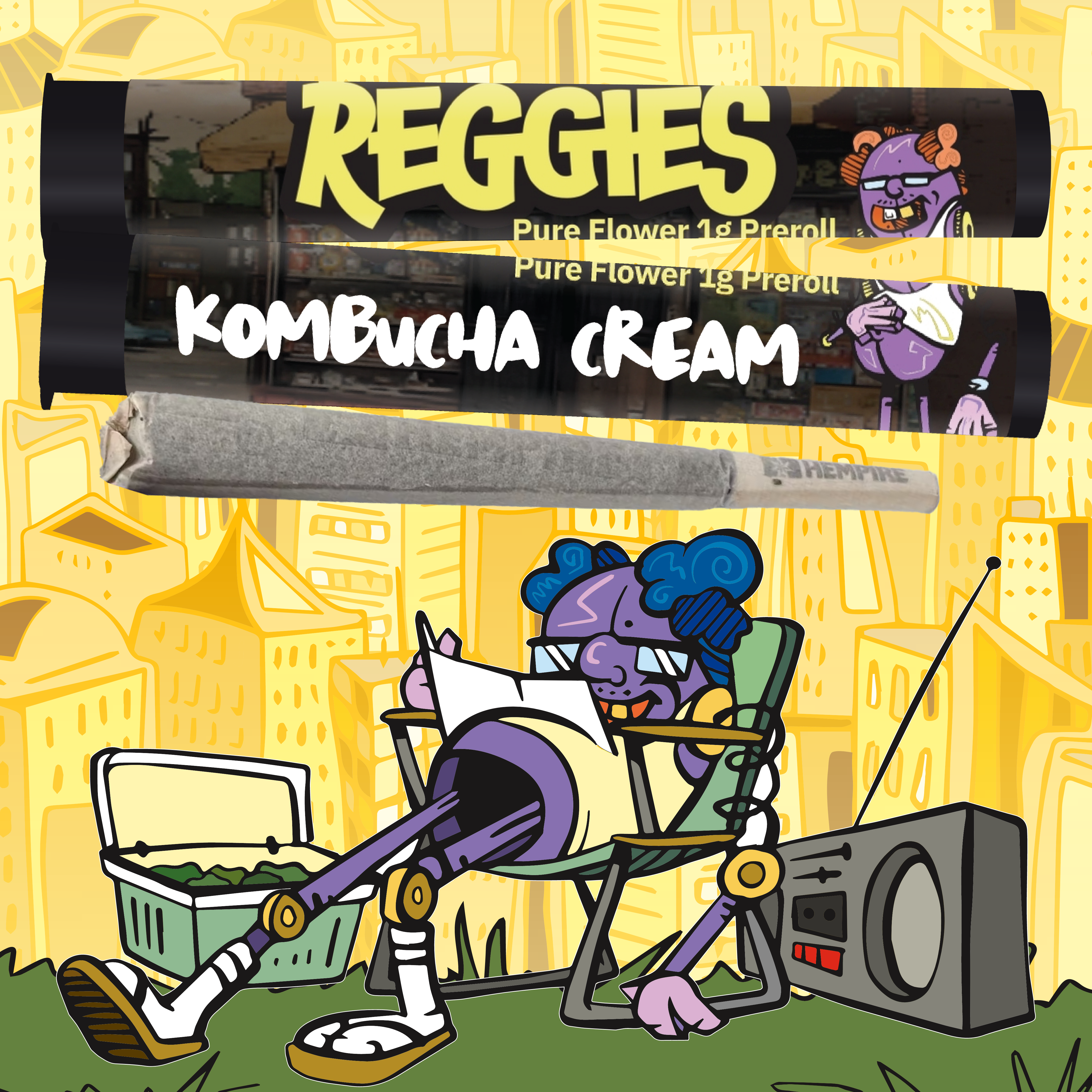 Reggie's Preroll - Kombucha Cream
