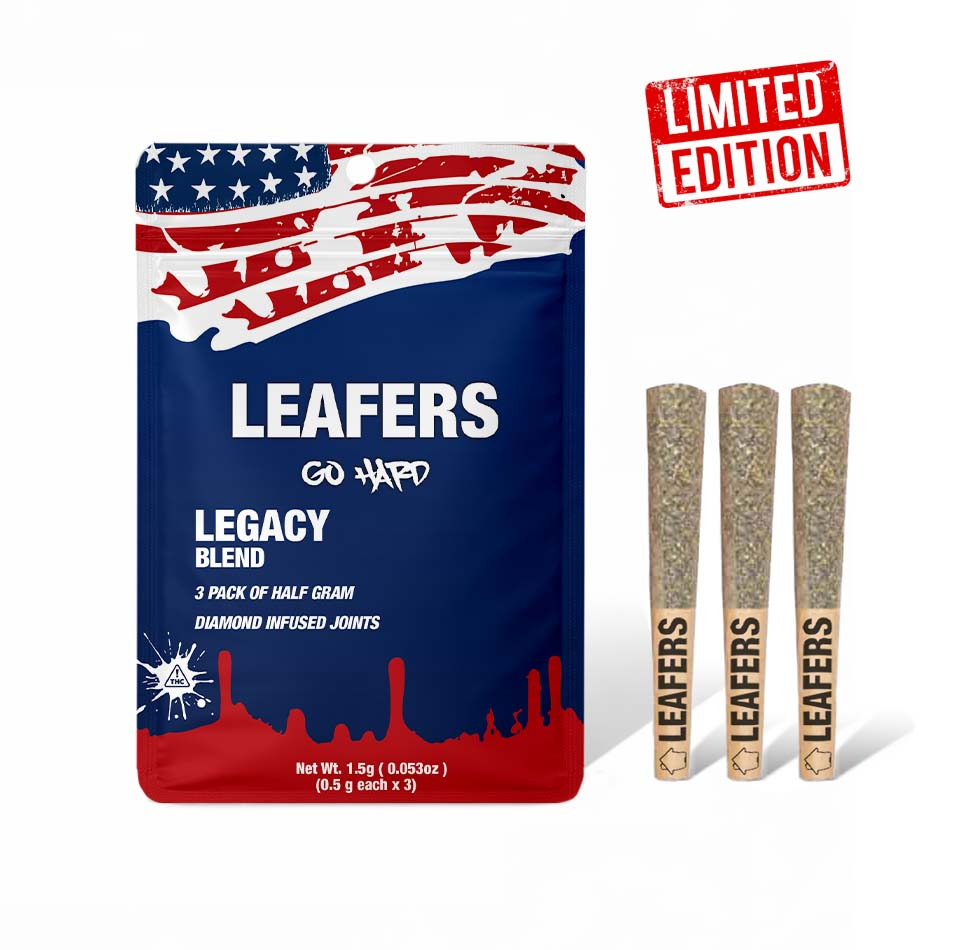 Legacy Blend Diamond-Infused (3-pack of .5g joints)