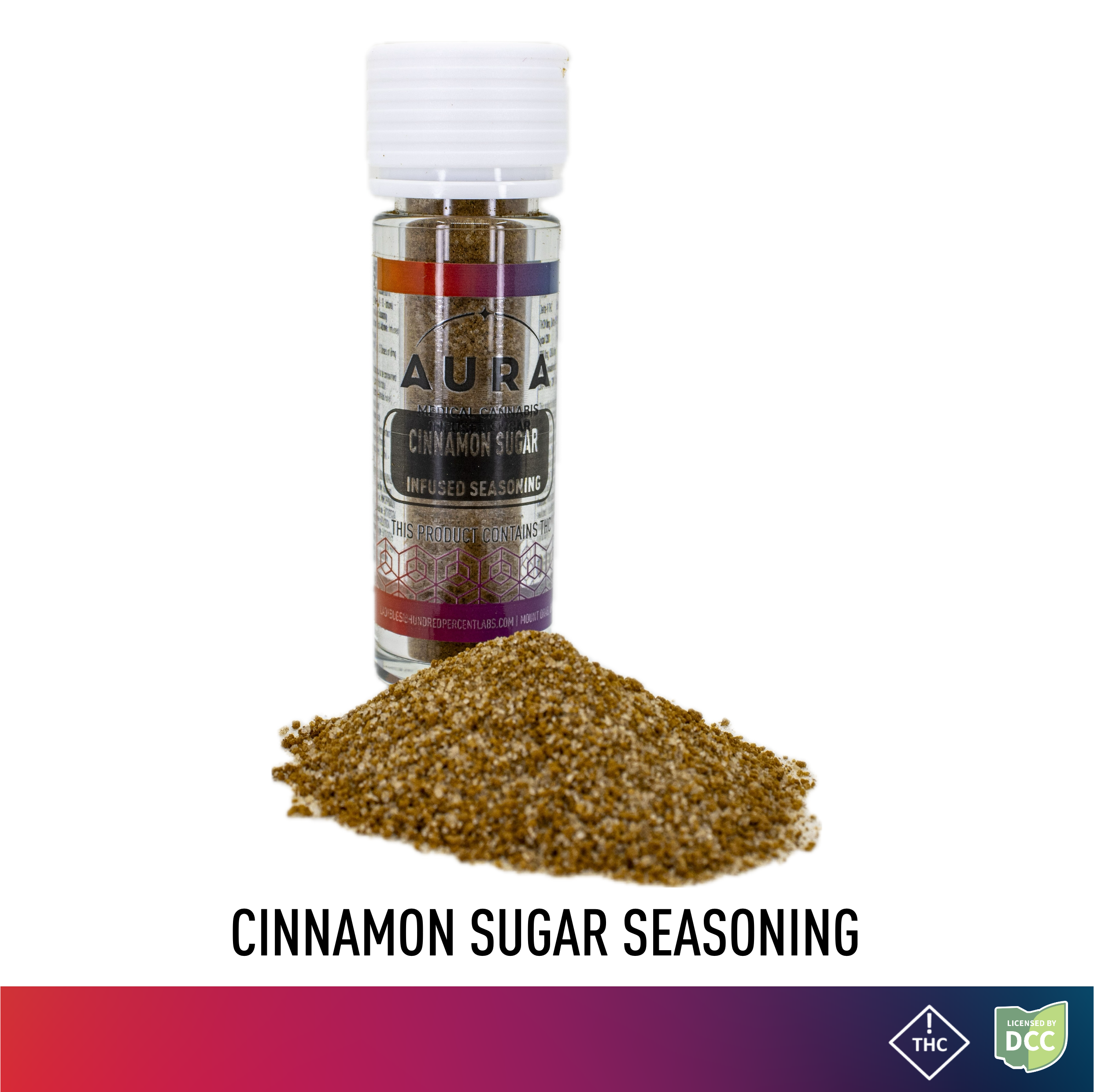Aura - Edible - Cinnamon Sugar Infused Seasoning