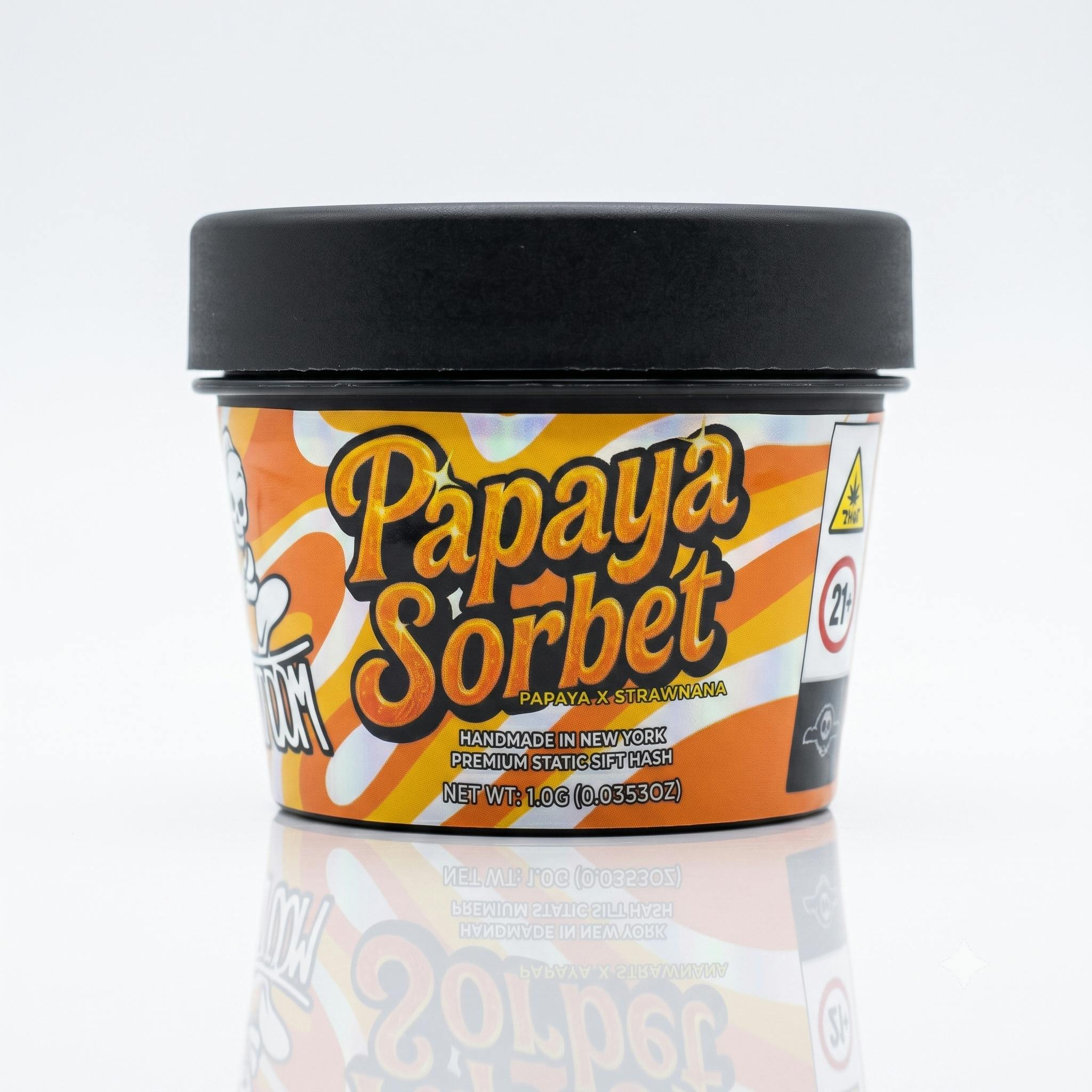 Static Room | Papaya Sorbet | Static Sift Hash