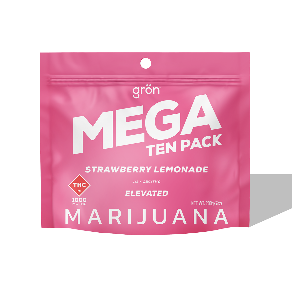 Strawberry Lemonade 1:1 Mega Pearl 10pk | 1000mg