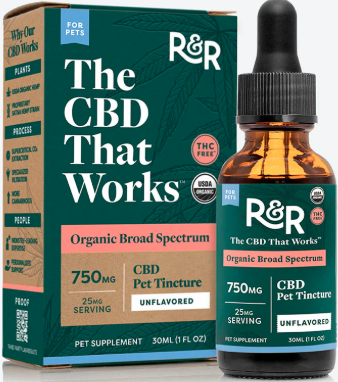 R&r Pet Tincture Cbd 750mg