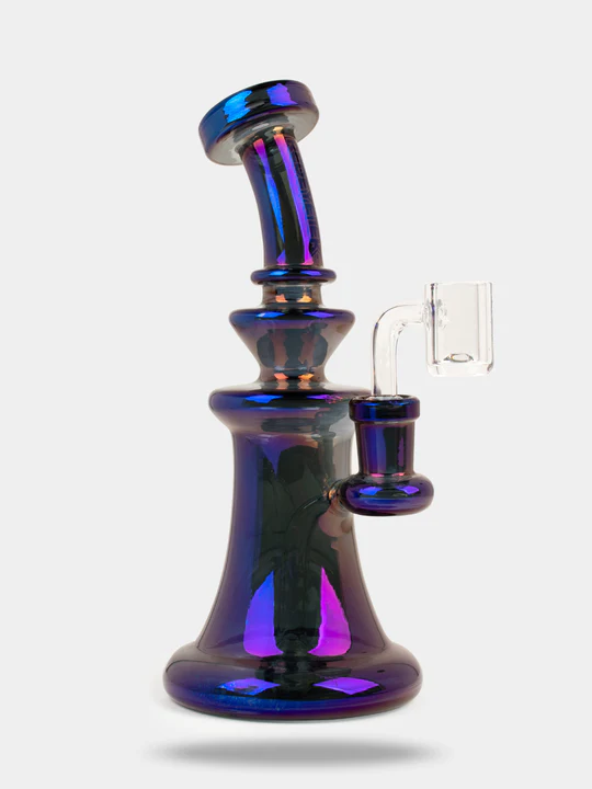 RED EYE TEK : 8" Metallic Terminator Finish Spectrum Concentrate Rig (BLUE)