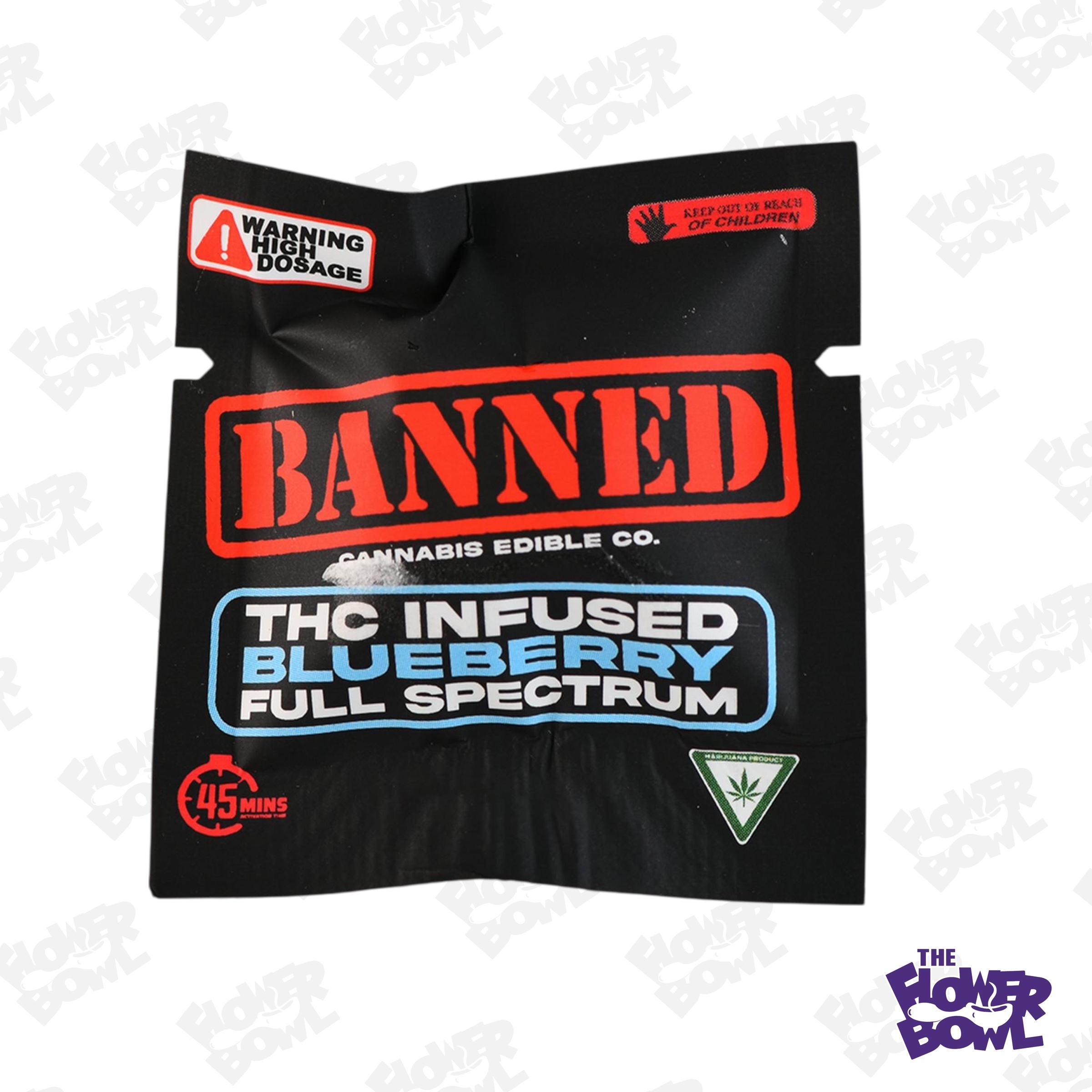 Banned: Blueberry Single Gummy 200mg