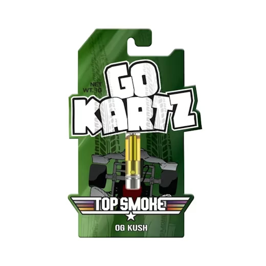 Top Smoke | 1g 510 Vape Cart | OG Kush Go Kartz