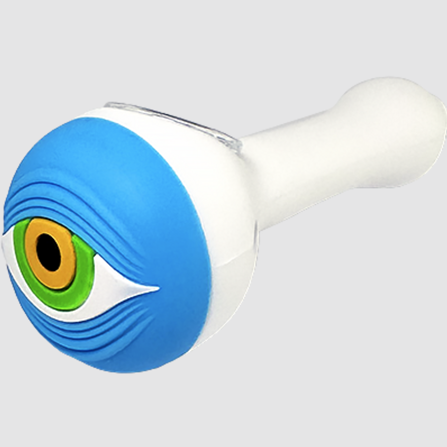 Silicone Eyeball Pipe Assorted Colors