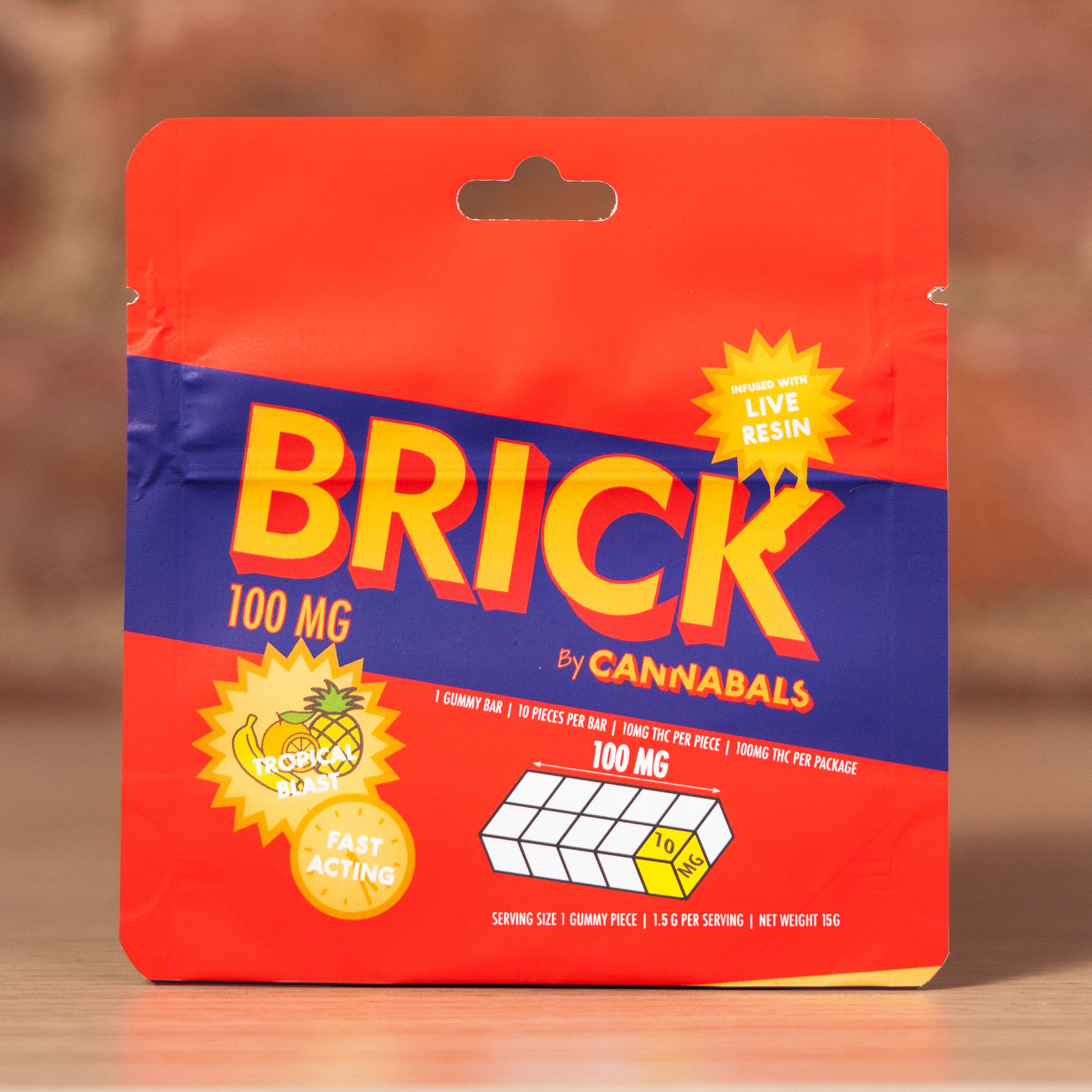 BRICK - TROPICAL BLAST - 100MG
