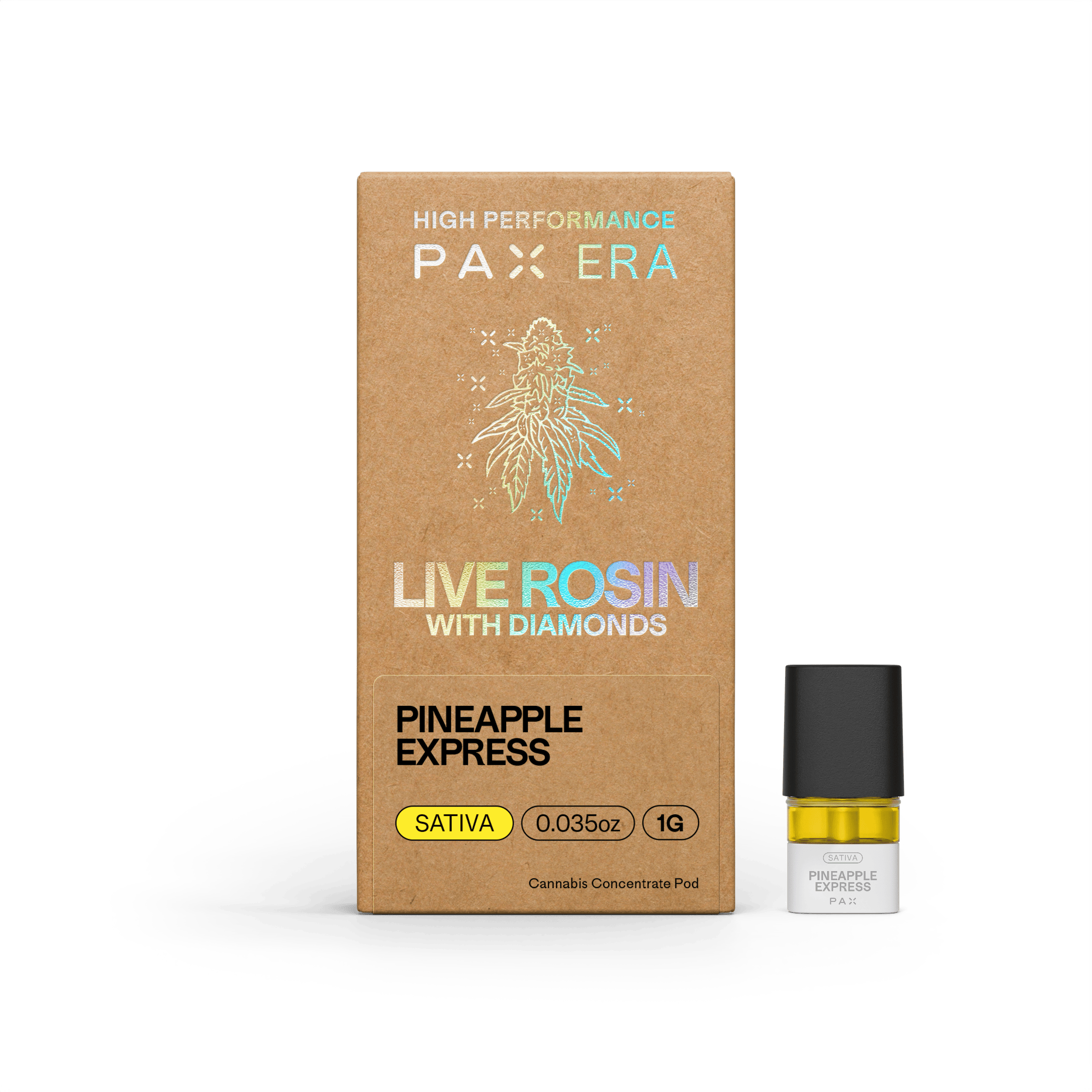 PAX Pineapple Express Live Rosin + Diamond Pod