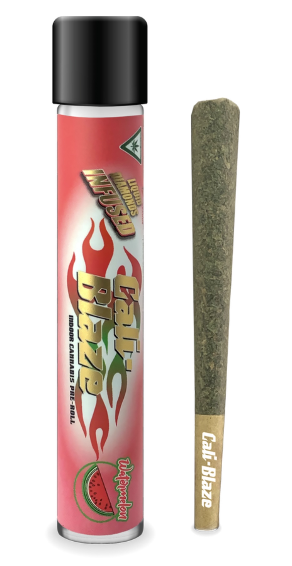 Cali-Blaze: Watermelon 1.2G Infused Preroll