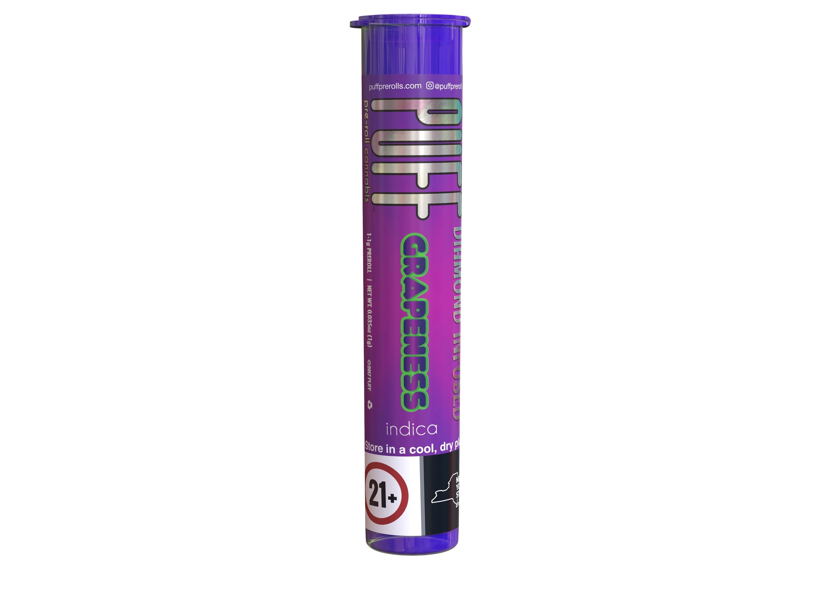 Grapeness | Diamond Infused Pre-Roll | 1g
