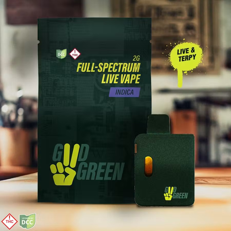 Good Green Black Maple (I) Full Spectrum Live AIO Disposable 2g