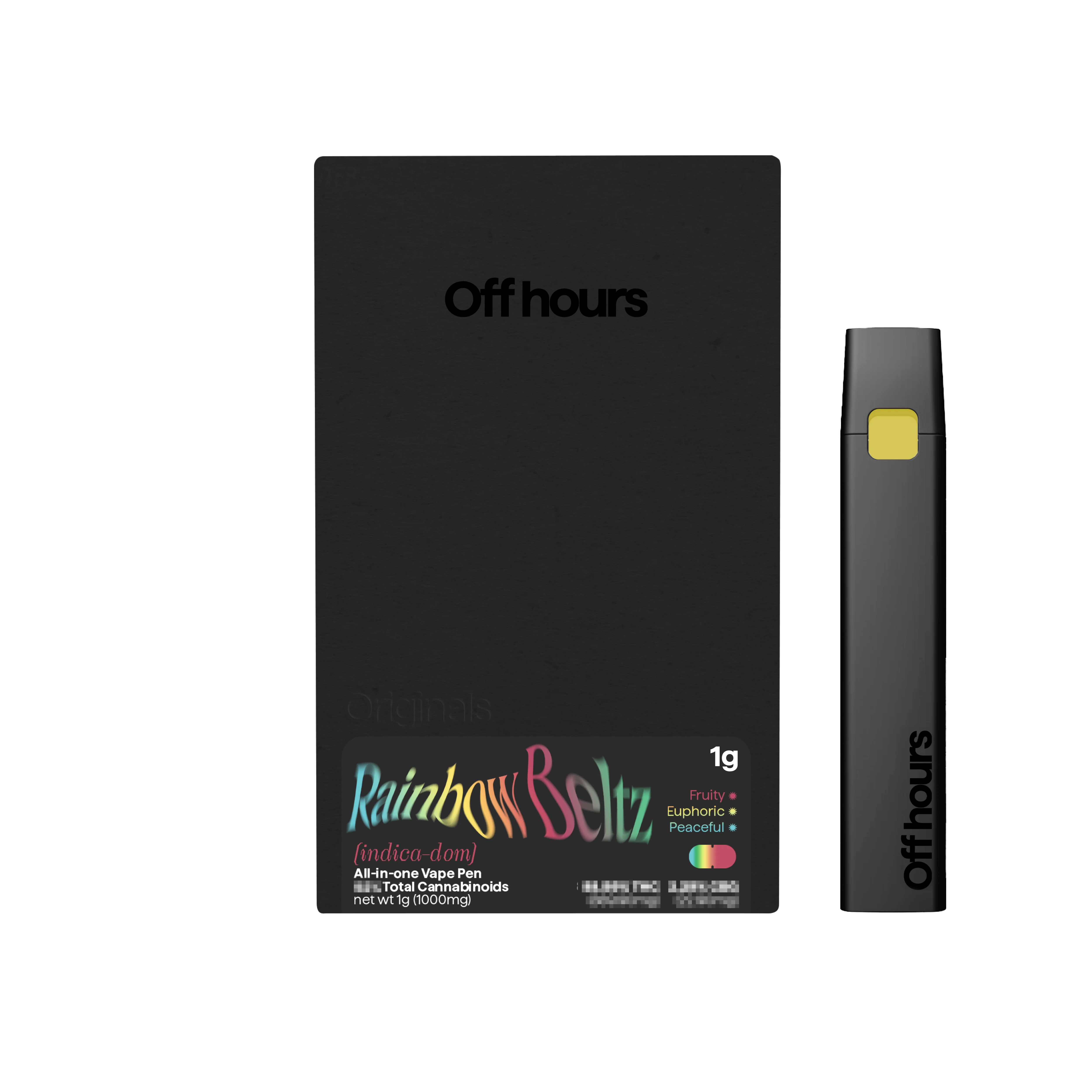 Off Hours | Rainbow Beltz | AIO Pen