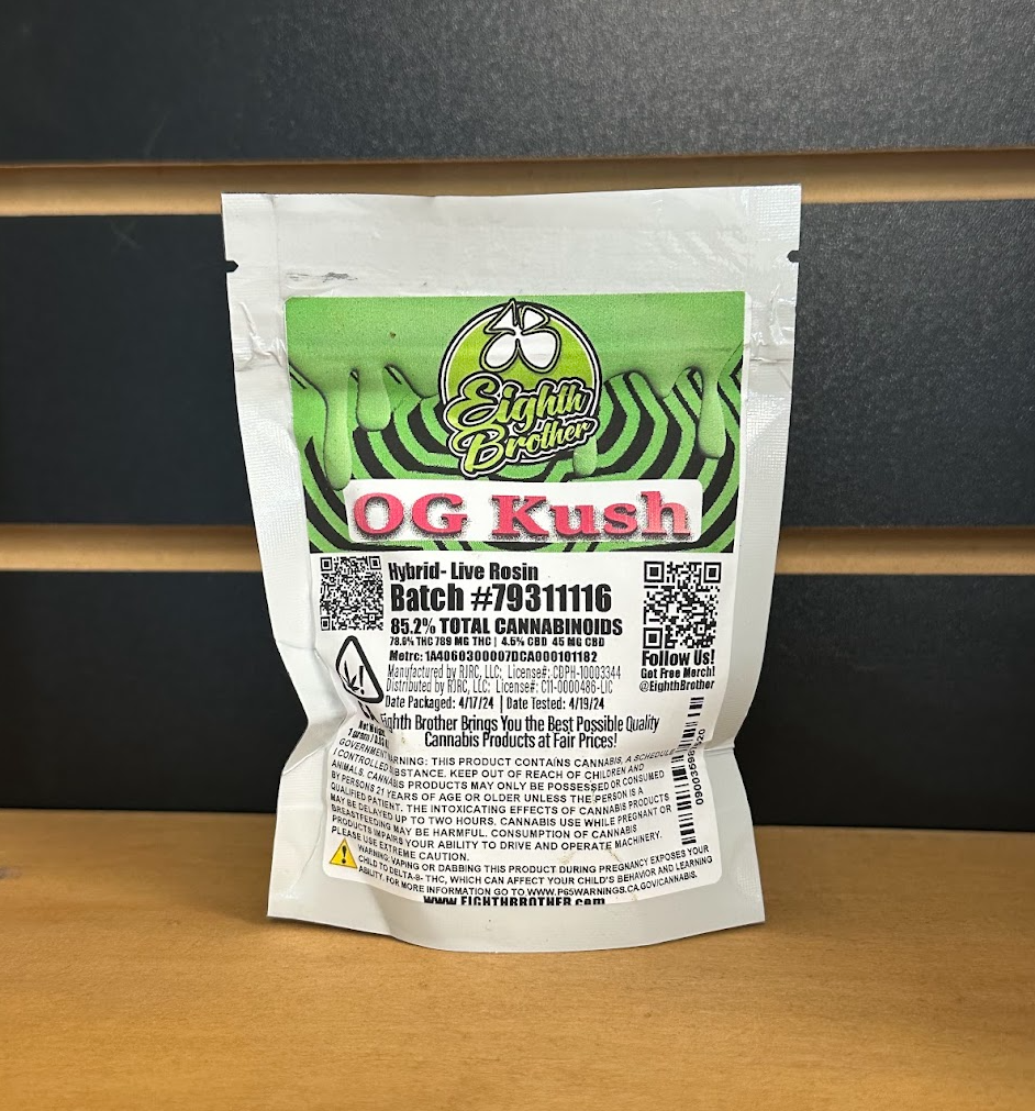 OG Kush Live Rosin