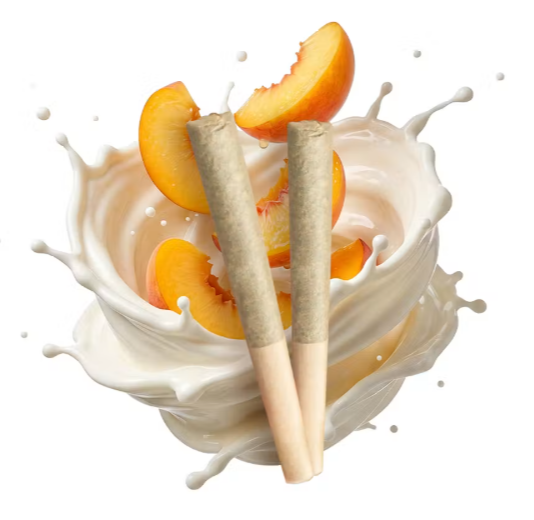 Peaches and Cream: Infused PreRoll 2pk