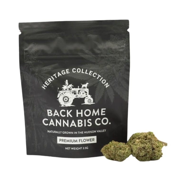 BACK HOME CANNABIS CO - WHITE WIDOW - 3.5G - HYBRID
