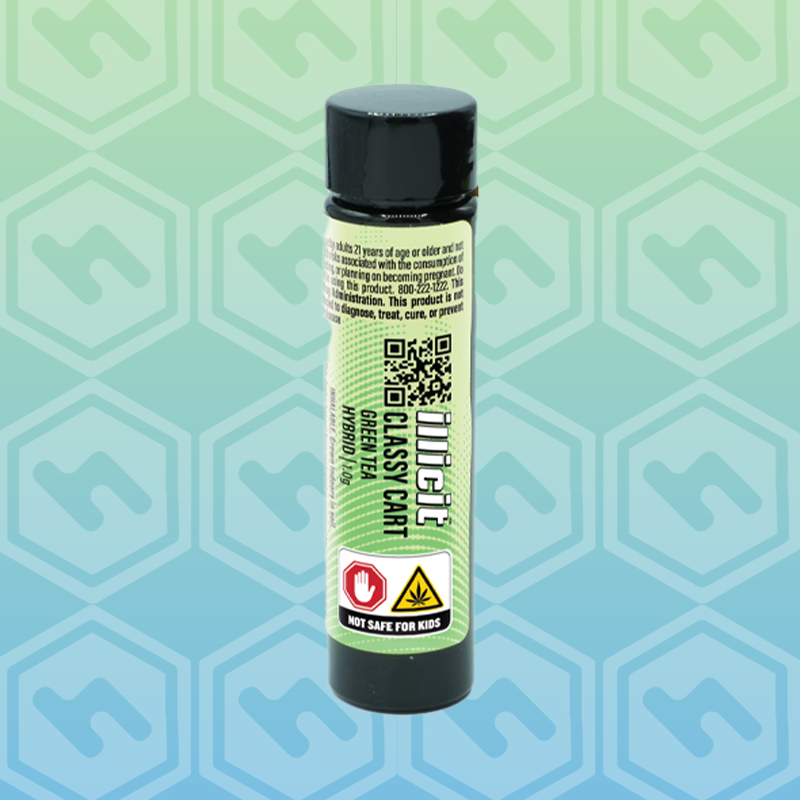 Illicit Gardens | Classy | Green Tea | Distillate Cartridge | 1g