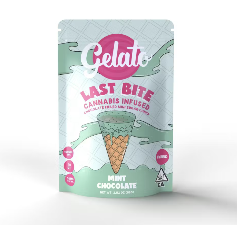 Gelato - Last Bites | Mint Chocolate Chip | 200mg