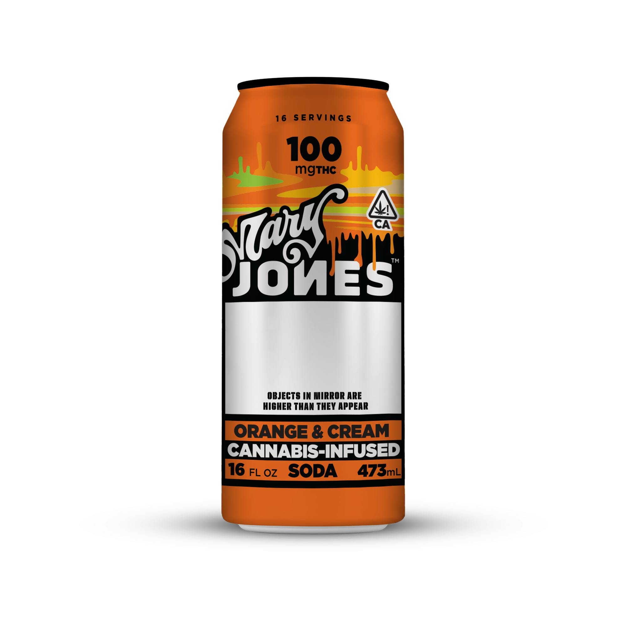 MARY JONES | Soda | Orange & Cream | 100mg