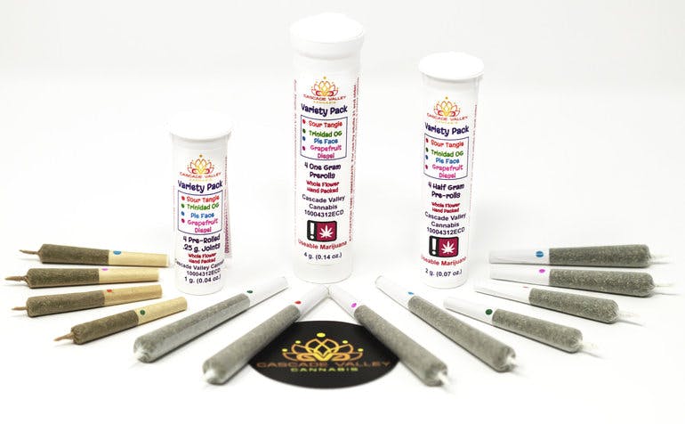 Pearly White 0.5g Twin pack pre rolls