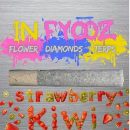 In"Fyooz | Strawberry Kiwi Infused Pre-Roll product photo