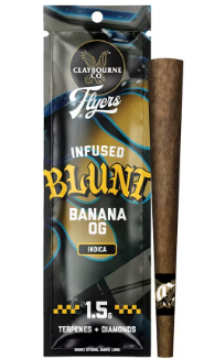 Claybourne Co. | Banana OG | Infused Blunt | 1.5g