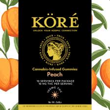 Peach | Kore | 100mg Gummies