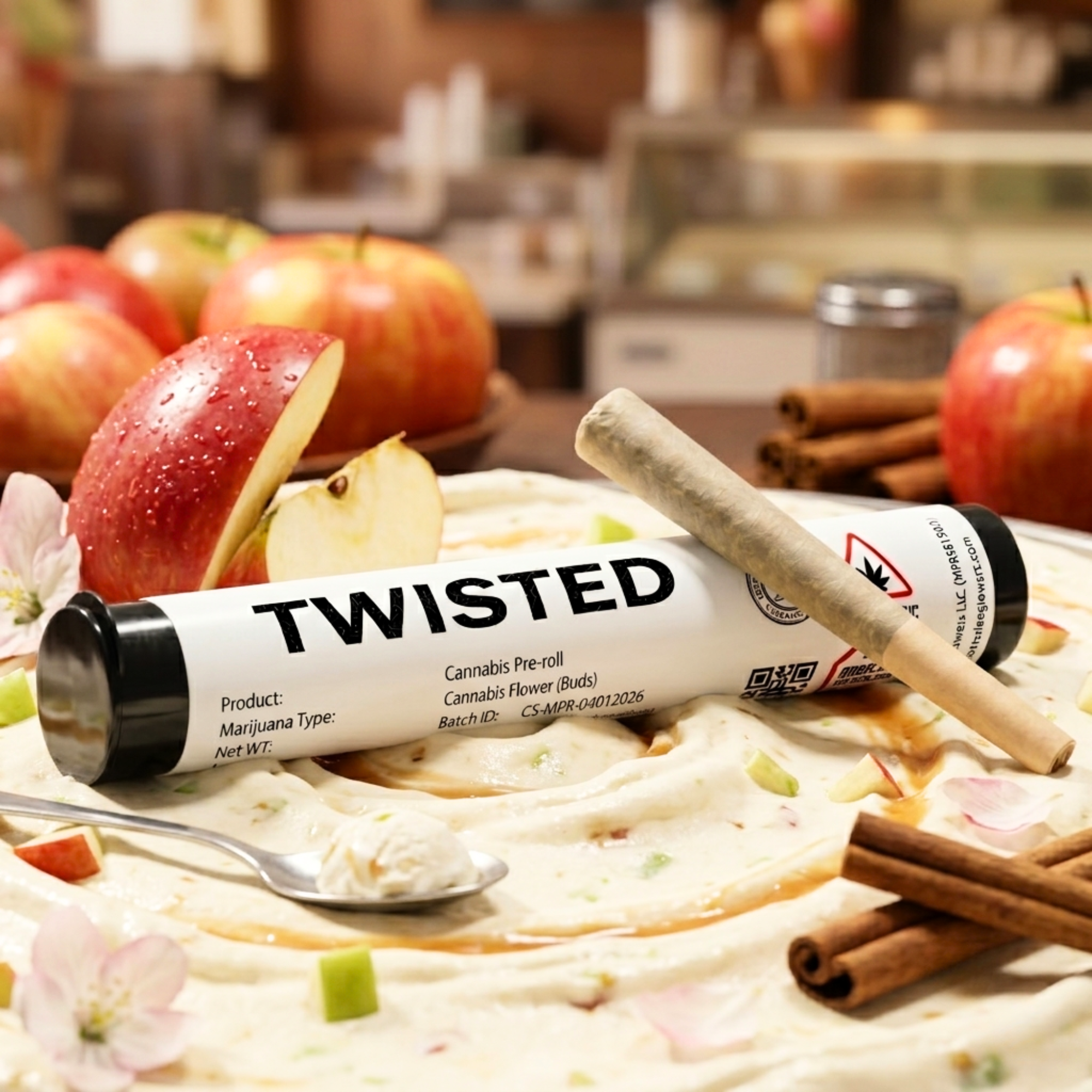 Apple Ice Cream | Pre Rolls | 1g