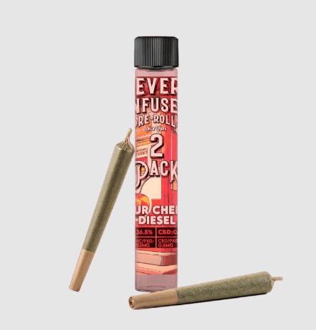 Revert Sour Cherry Diesel Infused Pre Roll 2 Pack