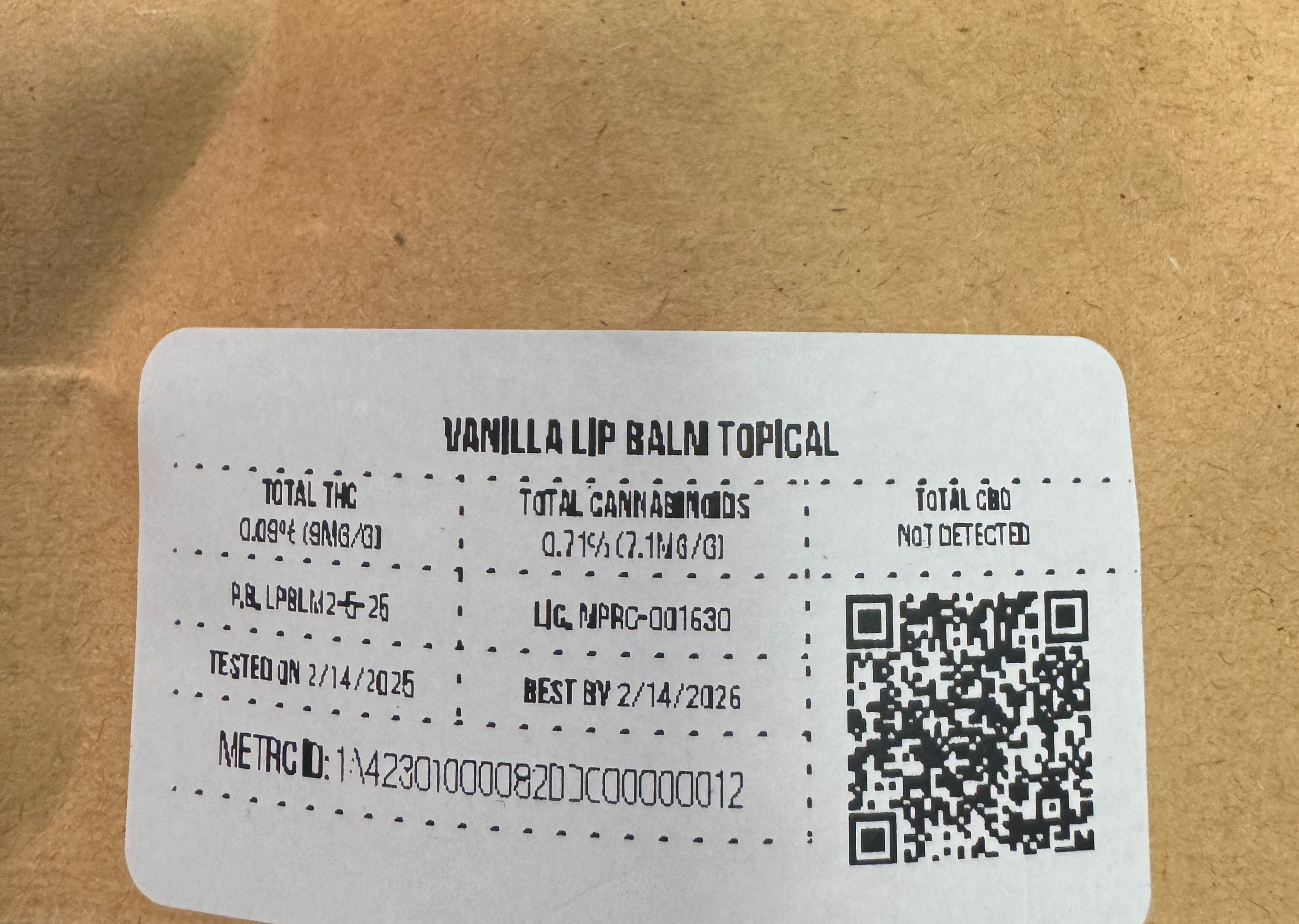 Cbd Thc Infused Lip Balm