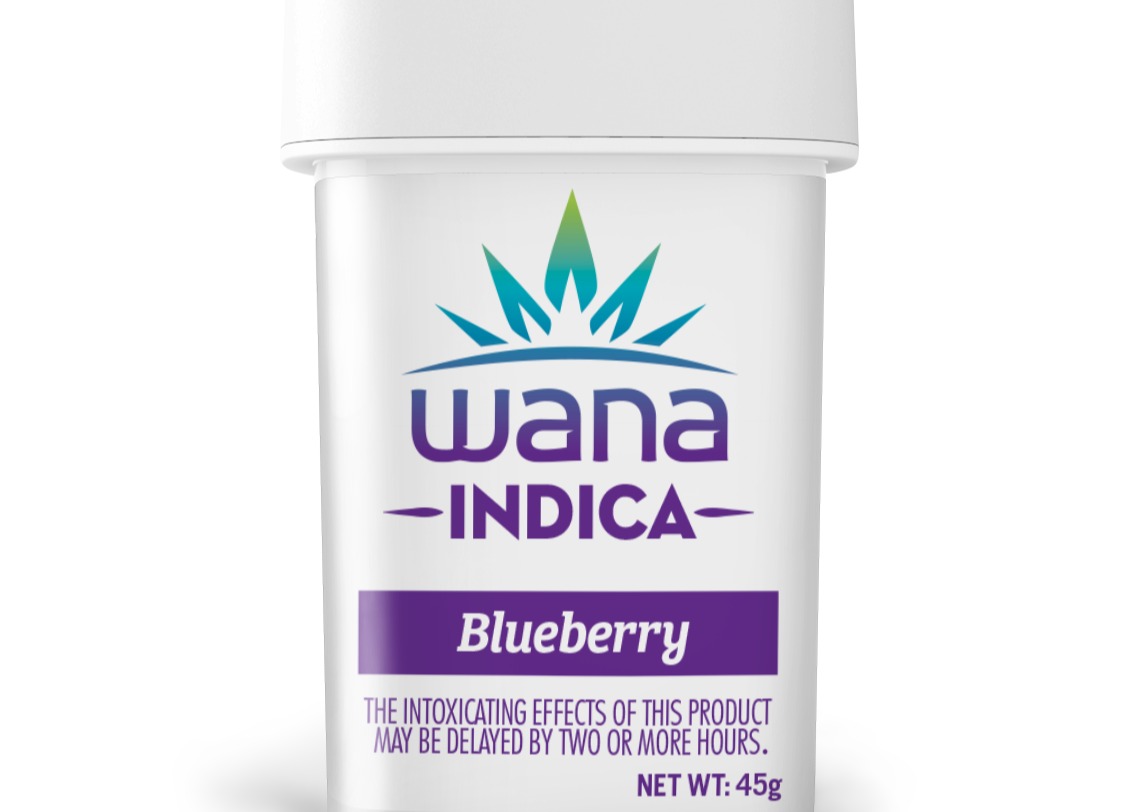 Wana Classic Blueberry Indica Chews [10 Pack] | 100mg