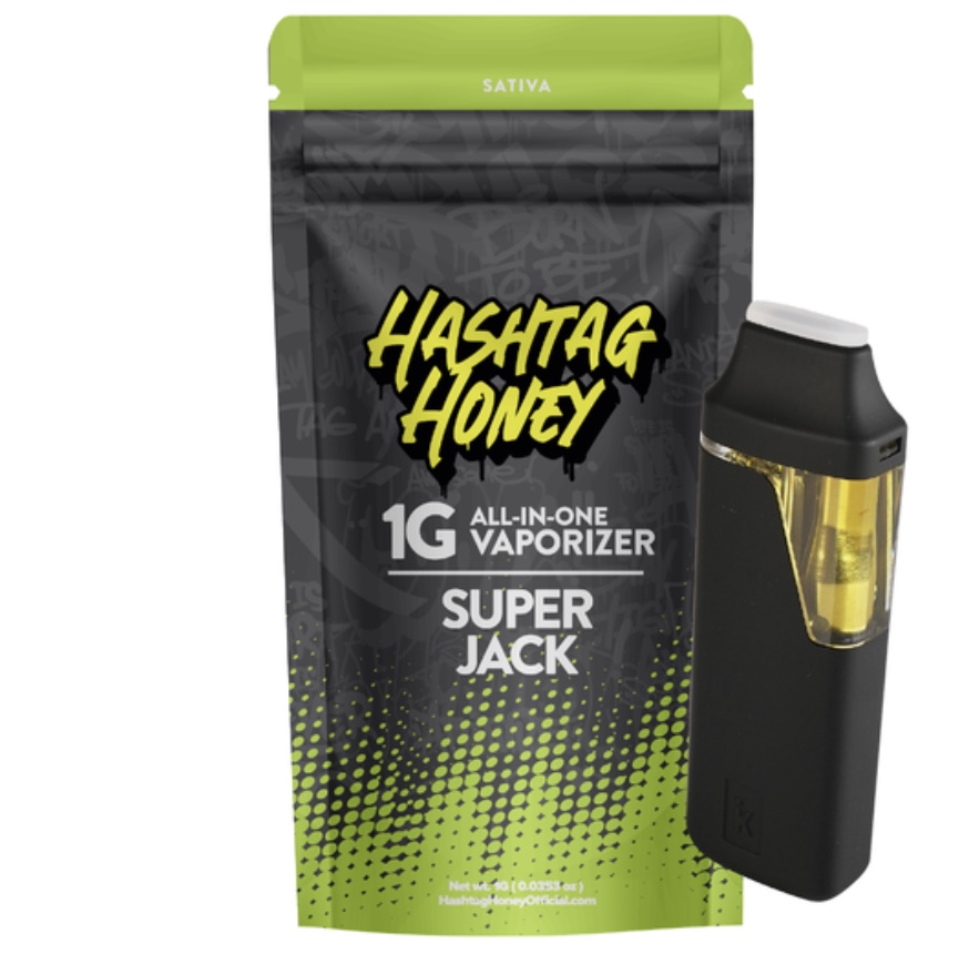 Hashtag Honey - Vape AIO - Super Jack 1G
