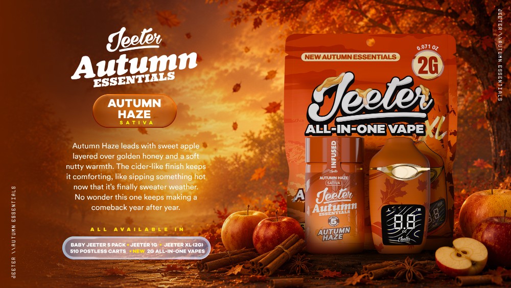 Jeeter | Autumn Haze | Sativa | AIO Vape