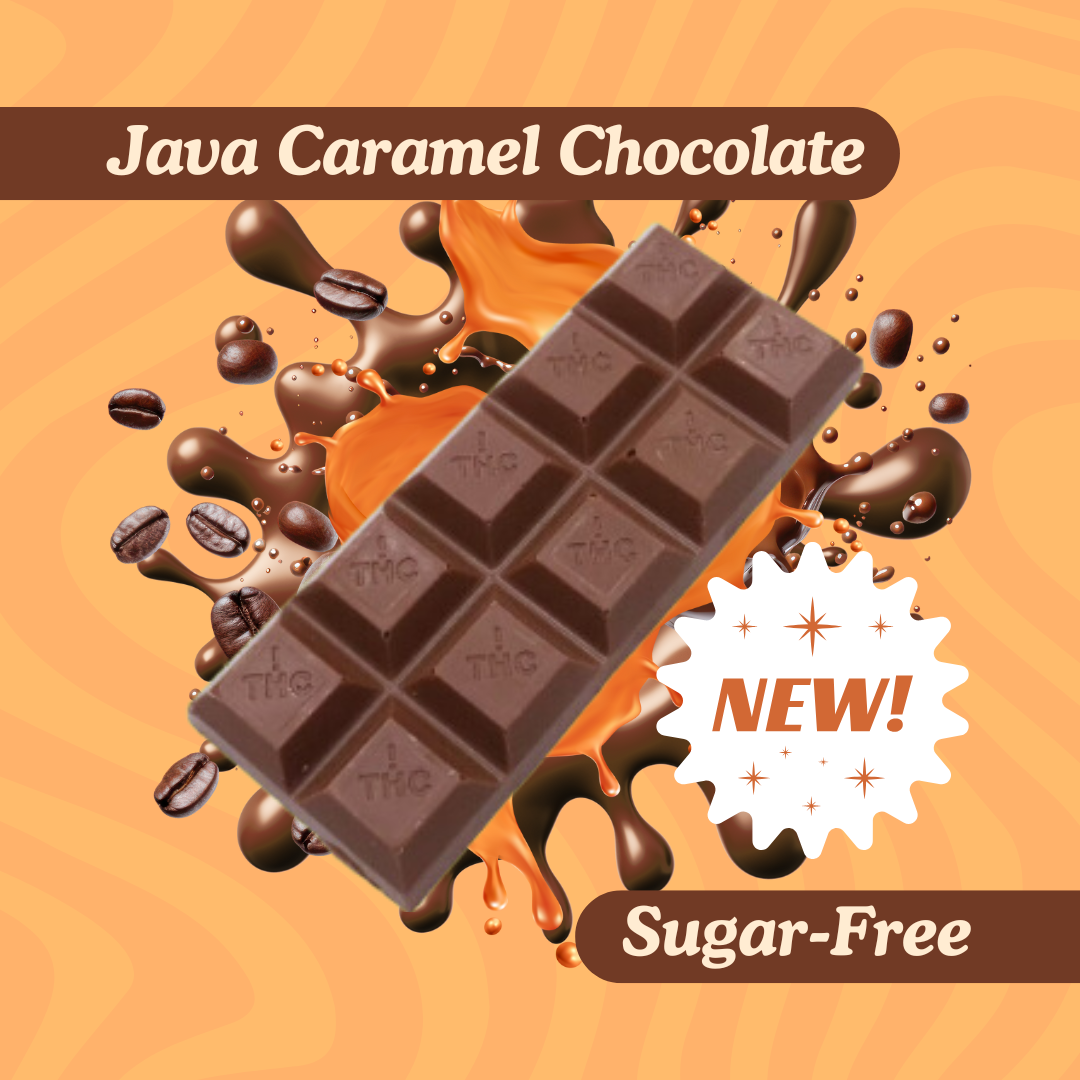 Full Spectrum Sugar Free Java Caramel Milk Chocolate Bar 100mg