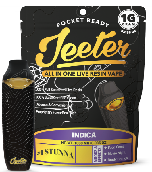 JEETER | #1 STUNNA | LIVE RESIN | DISPOSABLE