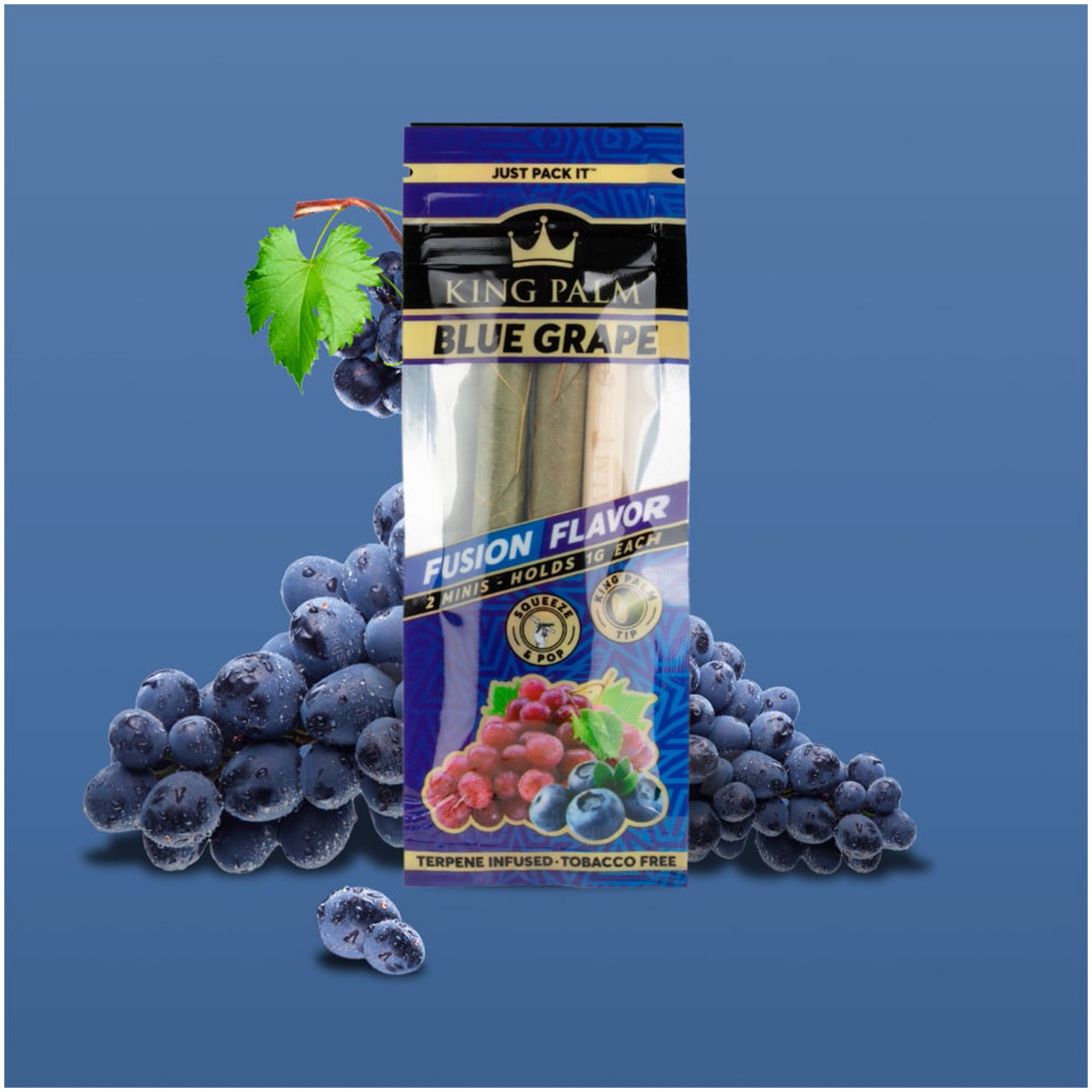 Hemp Wraps Flavored Blue Grape
