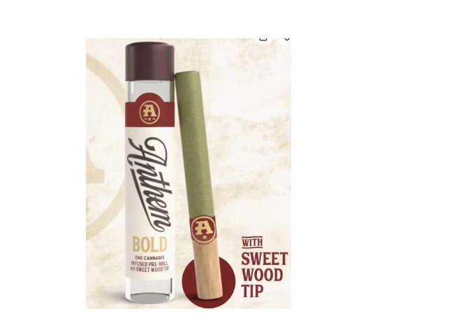 Anthem - Grape Pie Bold Glass Tip Infused Preroll - 1g