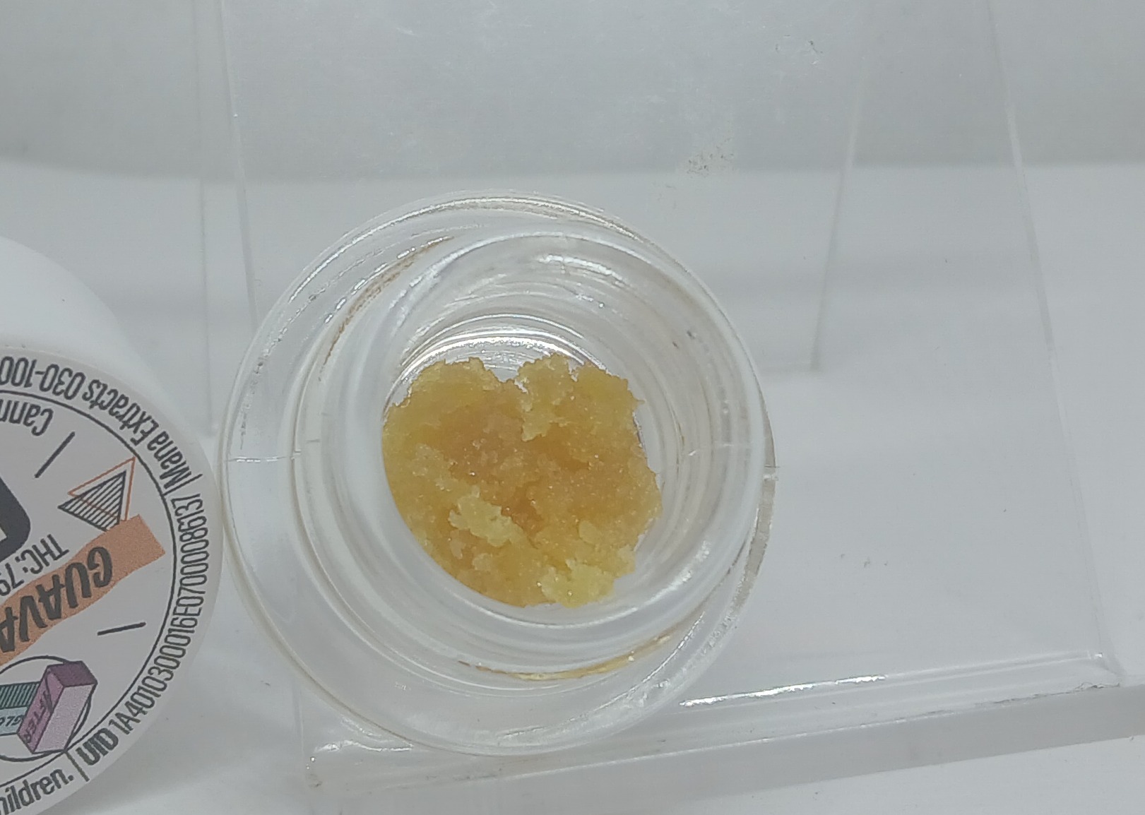 MANA - EXTRACT - SUGAR WAX - 1G - HYBRID - GUAVA RUNTZ