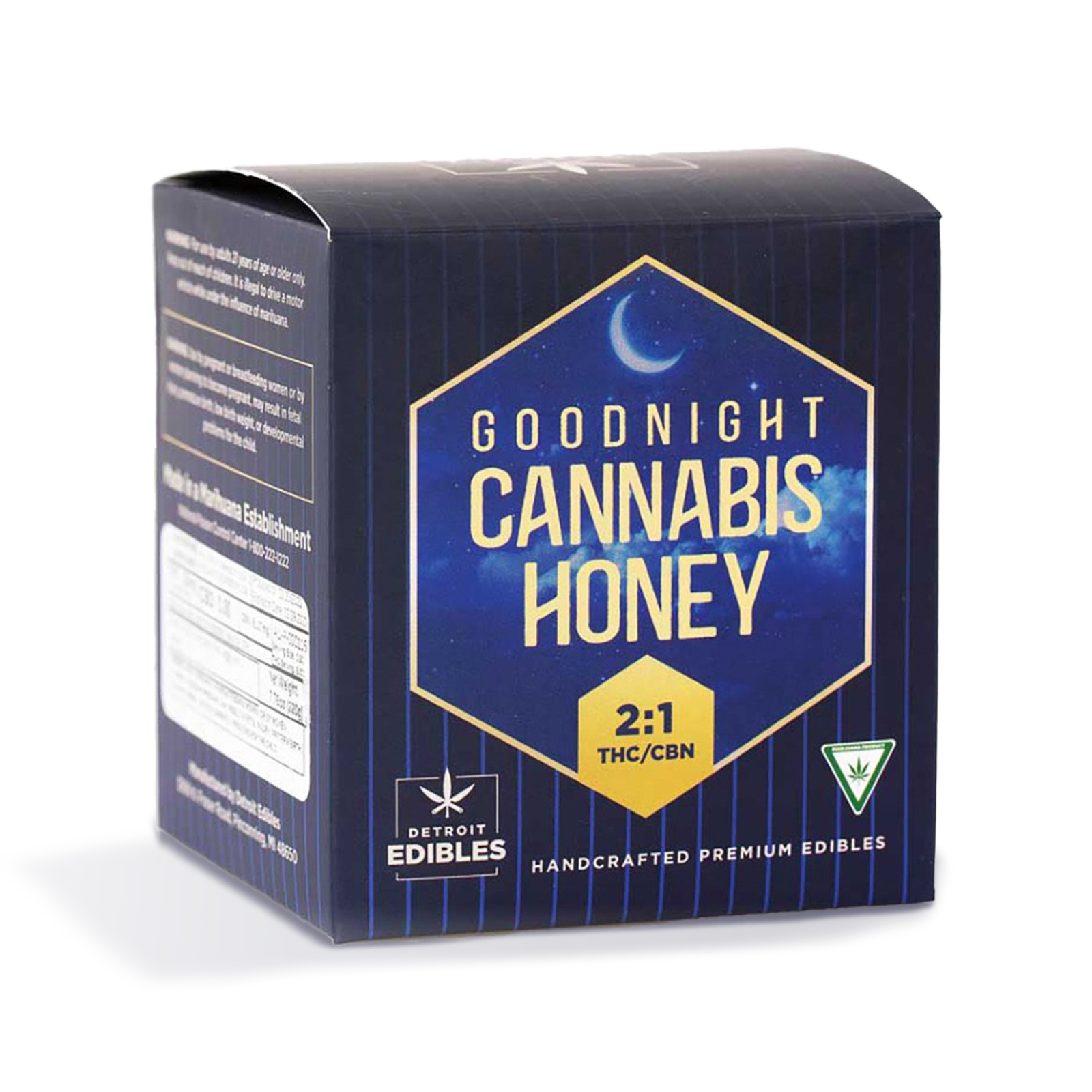 DETROIT EDIBLES | GOODNIGHT HONEY | THC & 50MG CBN | 100MG