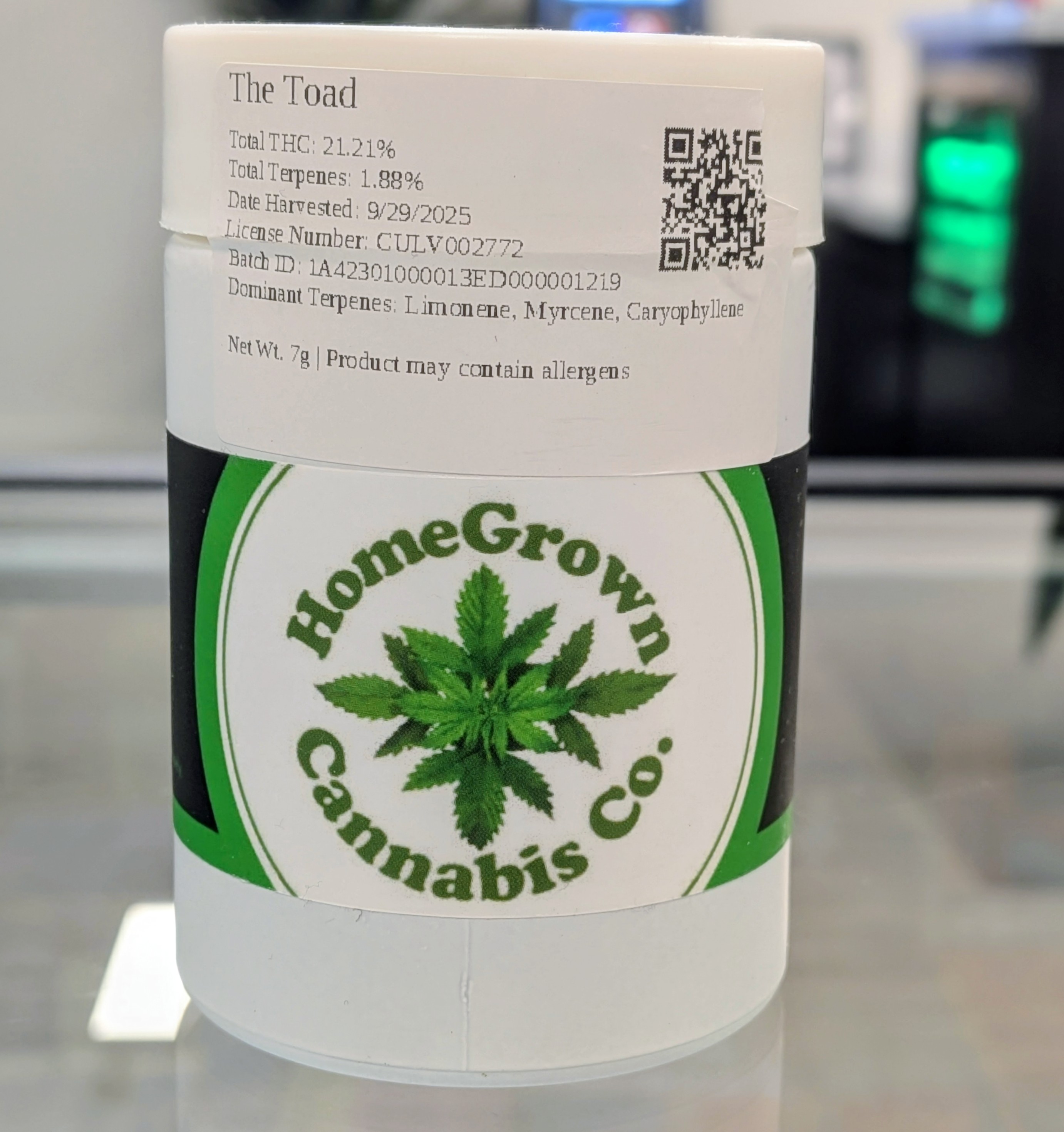 Cannabis | 7g | The Toad