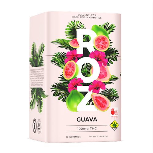 Guava Roz Rosin Gummies | 100mg