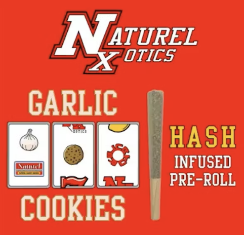 Hash Infused Preroll Garlic Cookies