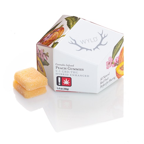 Gummies | Peach | 2:1 (CBD:THC) | 10 Pieces x 5mg