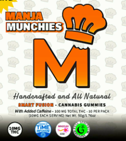 Wide Awake Watermelon | Manja Munchies | 100mg Gummies