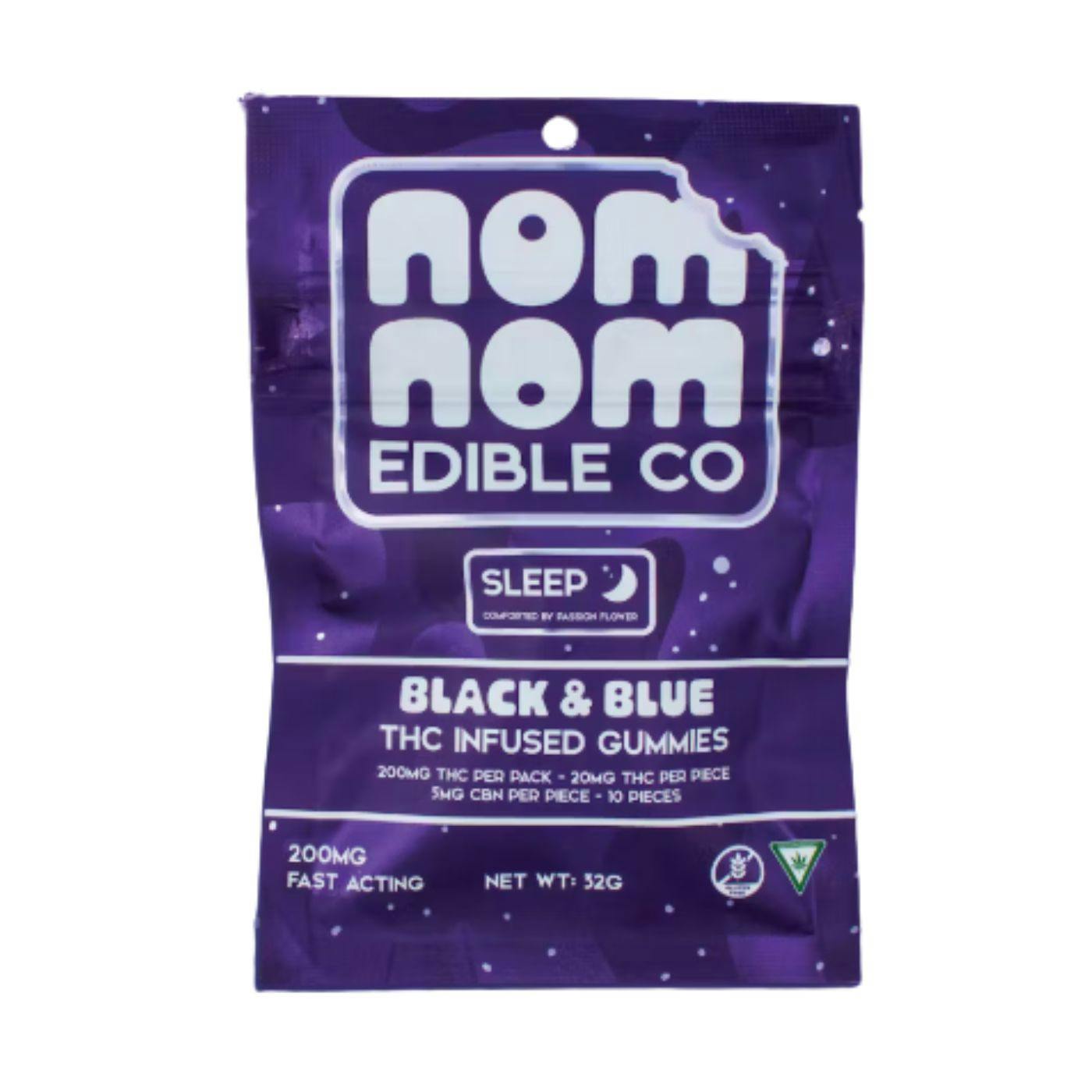 Black & Blue (Sleep) | Infused Edible | 200mg | Indica
