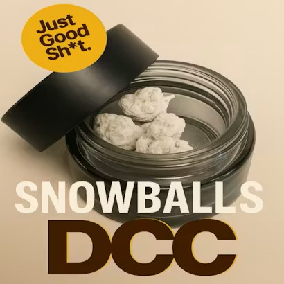 1G DCC Snowballs Flower - Raspberry Kush