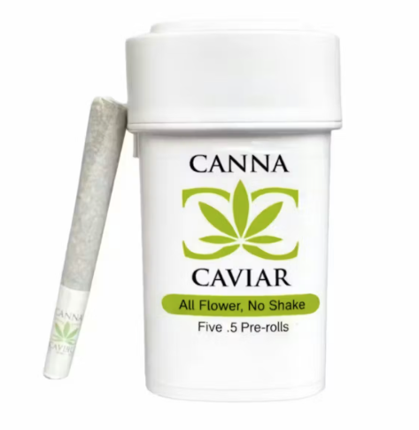 Canna Caviar Pre-Roll 5pk/2.5g- Candy Pop