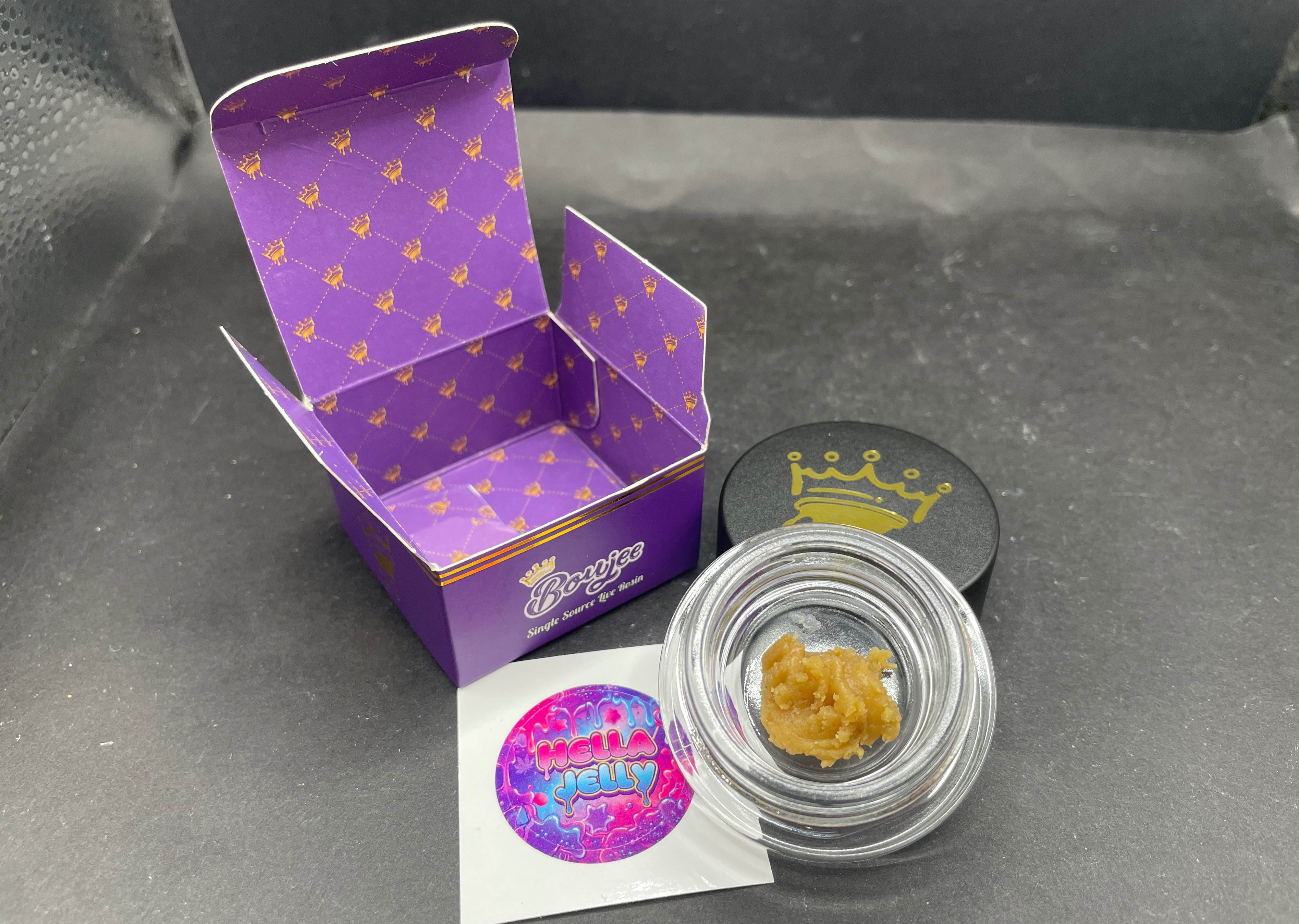 Hella Jelly Live Hash Rosin 1g