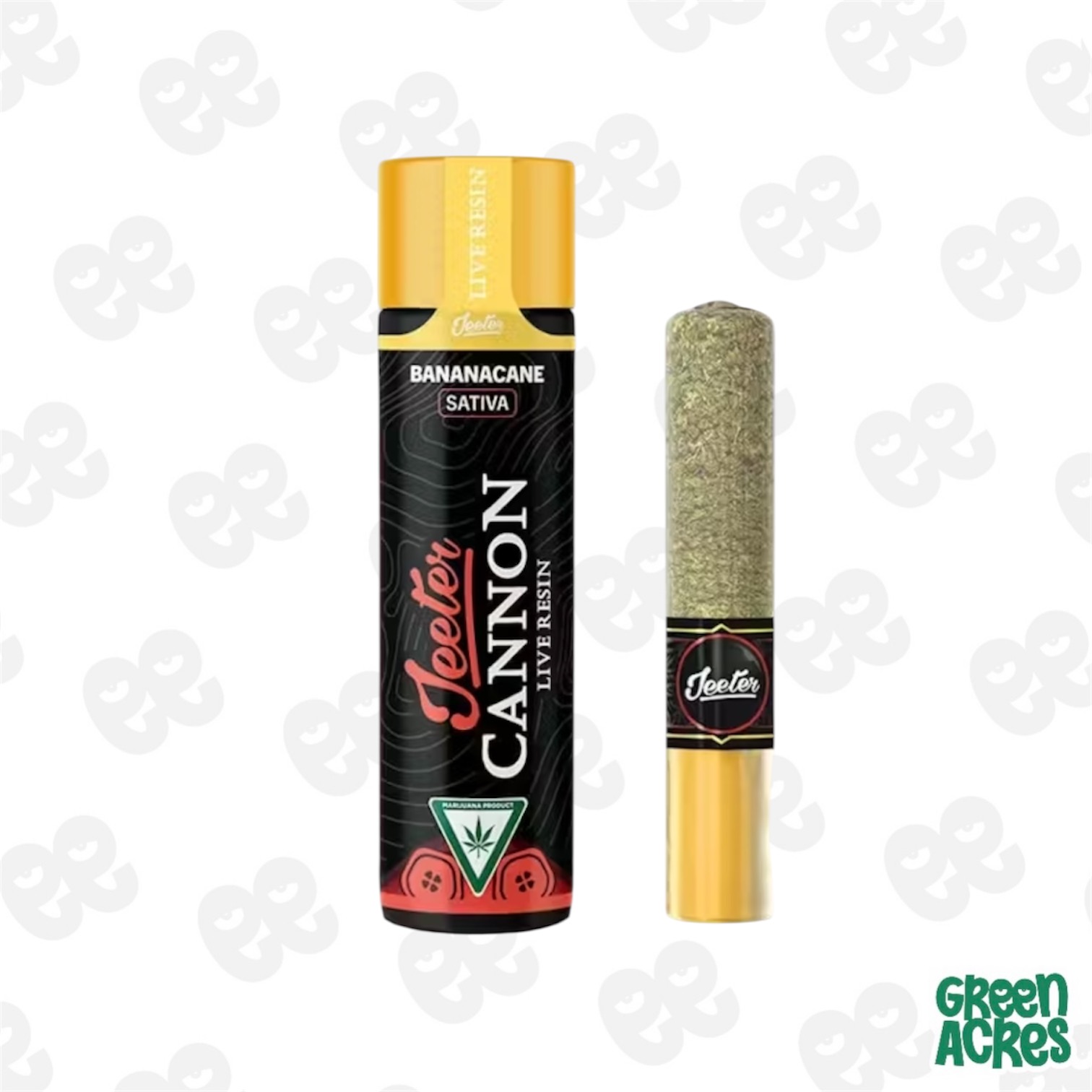 Bananacane 1.3G Live Resin Cannon Pre-Roll