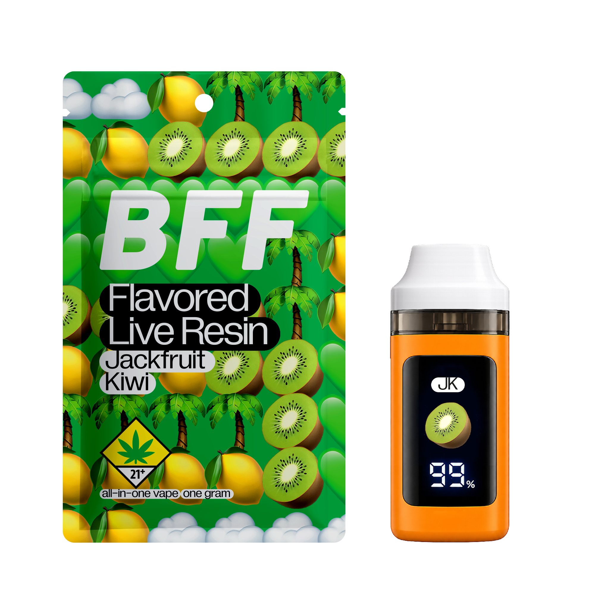 BAE - JK - Jackfruit Kiwi | Flavored Live Resin | 1g | DOH