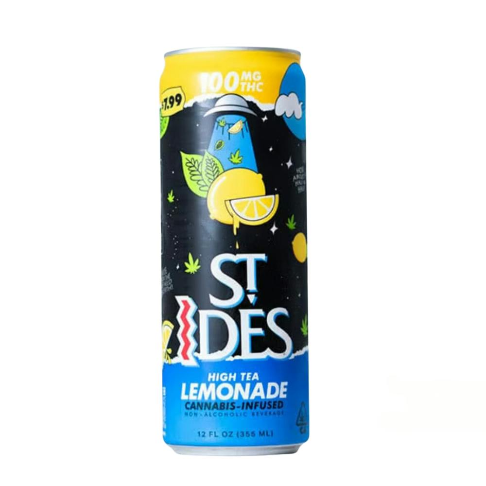 ST IDES - EDIBLE (BEVERAGE) 100MG - 12 OZ - HIGH TEA - LEMONADE TEA